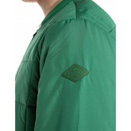 Show details for REPLAY MEN'S RECYCLED POLY RIPSTOP JACKET IN IVY GREEN 3 - FanPoint Picture of REPLAY MEN'S RECYCLED POLY RIPSTOP JACKET IN IVY GREEN 3