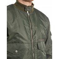 Picture of REPLAY MEN'S RECYCLED NYLON JACKET IN COMBAT GREEN 5