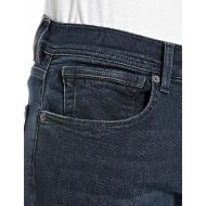 Picture of REPLAY MEN'S GROVER STRAIGHT-FIT JEANS 11.5 OZ HYPERFLEX BLUE BLACK DENIM IN DARK BLUE 7
