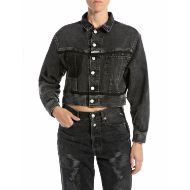 Снимка на REPLAY ДАМСКО ЯКЕ 9ZERO1 DENIM JACKET В ЧЕРНО 1