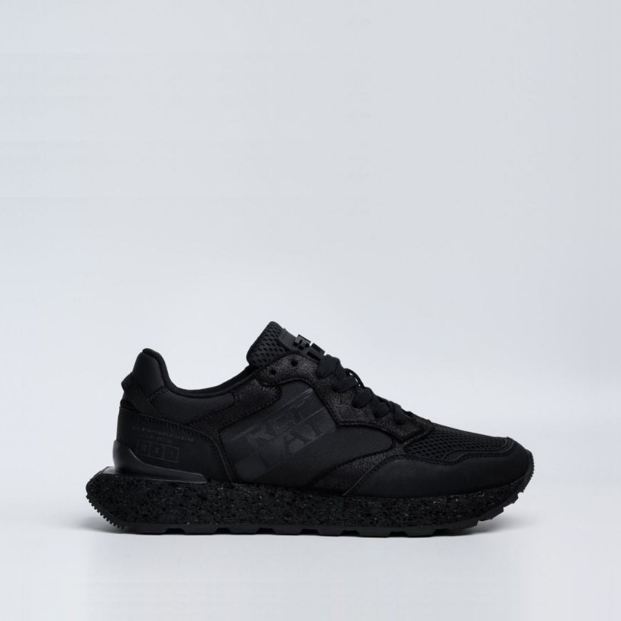 Picture of REPLAY MEN'S DEAN DARK SNEAKERS IN BLACK