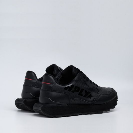 Show details for REPLAY MEN'S DEAN RPLY SNEAKERS IN BLACK 3 - FanPoint Picture of REPLAY MEN'S DEAN RPLY SNEAKERS IN BLACK 3