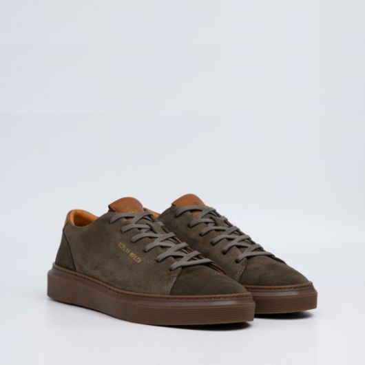 Show details for REPLAY MEN'S FODEN CITY SNEAKERS IN TAUPE 2 - FanPoint Picture of REPLAY MEN'S FODEN CITY SNEAKERS IN TAUPE 2