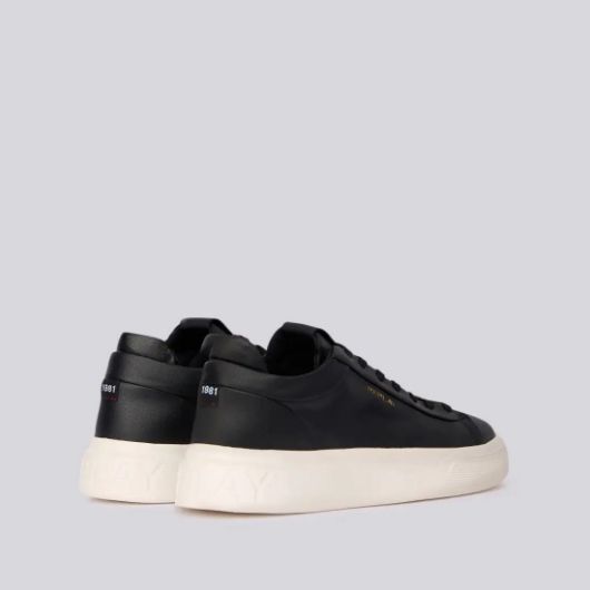 Show details for REPLAY MEN'S NOTTING DOUBLE LEATHER SNEAKERS IN BLACK 3 - FanPoint Picture of REPLAY MEN'S NOTTING DOUBLE LEATHER SNEAKERS IN BLACK 3