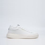 Picture of REPLAY MEN'S NOTTING DOUBLE LEATHER SNEAKERS IN WHITE 1
