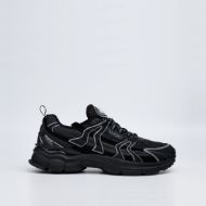 Picture of REPLAY MEN'S RIFF RUNNER OP3 SNEAKER IN BLACK 1