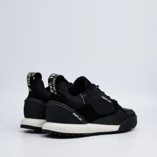 Show details for REPLAY MEN'S FIELD 2.0 WARD L SNEAKERS IN BLACK 3 - FanPoint Picture of REPLAY MEN'S FIELD 2.0 WARD L SNEAKERS IN BLACK 3