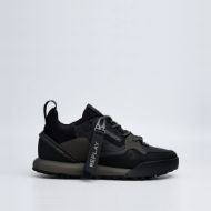 Picture of REPLAY MEN'S FIELD 2.0 WARD SNEAKERS IN BLACK DK GREY 1