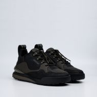 Picture of REPLAY MEN'S FIELD 2.0 FAST SNEAKERS IN BLACK AND GREEN 2