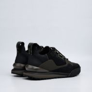 Picture of REPLAY MEN'S FIELD 2.0 FAST SNEAKERS IN BLACK AND GREEN 3