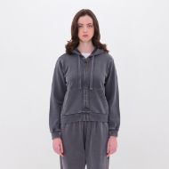 Picture of DIRTY LAUNDRY WOMEN'S REGULAR FULLZIP IN VINTAGE GREY 1