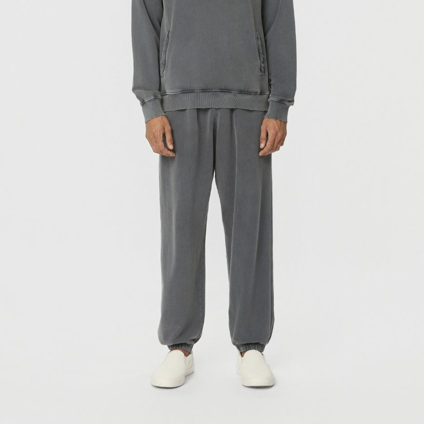 Picture of DIRTY LAUNDRY MEN'S RELAXED CUFFED SWEATPANTS IN VINTAGE GREY