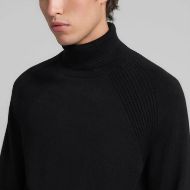 Picture of REPLAY MEN'S REGULAR-FIT TURTLE-NECK PULLOVER IN BLACK 5