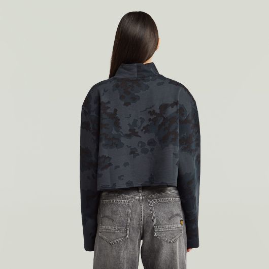 Показвай детайлите за G-STAR ДАМСКИ СУИТШЪРТ OVERSIZED CROPPED TURTLE В КАМУФЛАЖ 3 - FanPoint Снимка на G-STAR ДАМСКИ СУИТШЪРТ OVERSIZED CROPPED TURTLE В КАМУФЛАЖ 3
