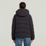 Picture of G-STAR WOMEN'S WHISTLER SHORT PUFFER JACKET IN BLACK 2