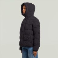 Picture of G-STAR WOMEN'S WHISTLER SHORT PUFFER JACKET IN BLACK 3