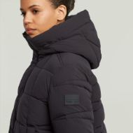 Picture of G-STAR WOMEN'S WHISTLER SHORT PUFFER JACKET IN BLACK 4