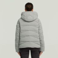 Picture of G-STAR WOMEN'S WHISTLER SHORT PUFFER JACKET IN BEIGE 2