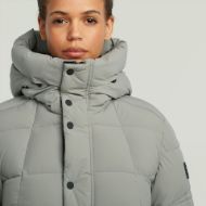 Picture of G-STAR WOMEN'S WHISTLER SHORT PUFFER JACKET IN BEIGE 4