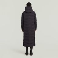 Picture of G-STAR WOMEN'S WHISTLER LONG PUFFER JACKET IN BLACK 2