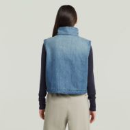 Снимка на G-STAR ДАМСКИ ЕЛЕК 2-POCKET PADDED ZIP VEST В СИНЬО 3