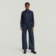 Снимка на G-STAR ДАМСКИ ГАЩЕРИЗОН BELTED 3D LOOSE JUMPSUIT WORN IN ECLIPSE 4