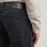 Picture of G-STAR MEN'S 3301 SLIM JEANS WORN IN RIPPED GREY SACRAMENTO 4