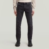 Picture of G-STAR MEN'S 3301 SLIM JEANS WORN IN RIPPED GREY SACRAMENTO 1