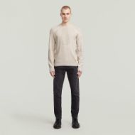 Picture of G-STAR MEN'S 3301 SLIM JEANS WORN IN RIPPED GREY SACRAMENTO 3