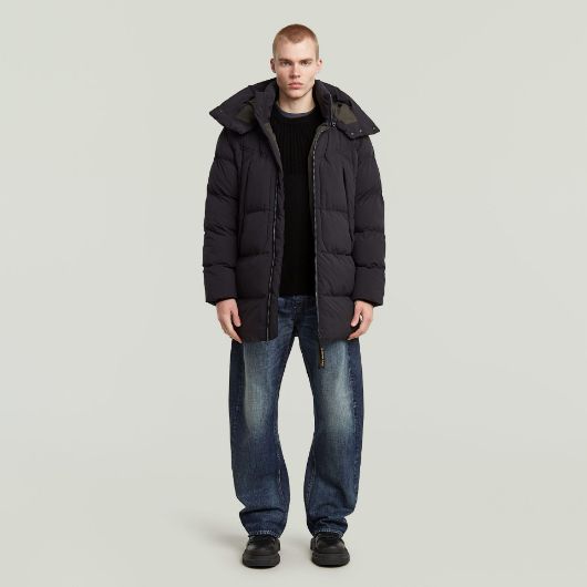 Show details for G-STAR MEN'S G- WHISTLER PADDED HOODED PARKA 2.0 JACKET IN BLACK 3 - FanPoint Picture of G-STAR MEN'S G- WHISTLER PADDED HOODED PARKA 2.0 JACKET IN BLACK 3