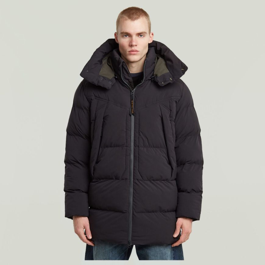 Снимка на G-STAR МЪЖКО ЯКЕ G- WHISTLER PADDED HOODED PARKA 2.0 JACKET В ЧЕРНО