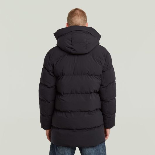 Show details for G-STAR MEN'S G- WHISTLER PADDED HOODED PARKA 2.0 JACKET IN BLACK 2 - FanPoint Picture of G-STAR MEN'S G- WHISTLER PADDED HOODED PARKA 2.0 JACKET IN BLACK 2