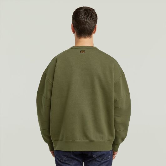 Показвай детайлите за G-STAR МЪЖКИ СУИТШЪРТ CONSTRUCTED LOOSE В ЗЕЛЕНО 3 - FanPoint Снимка на G-STAR МЪЖКИ СУИТШЪРТ CONSTRUCTED LOOSE В ЗЕЛЕНО 3