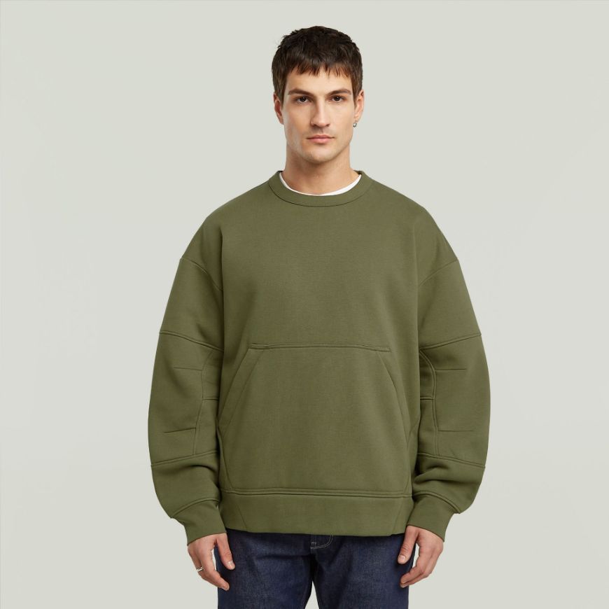 Снимка на G-STAR МЪЖКИ СУИТШЪРТ CONSTRUCTED LOOSE В ЗЕЛЕНО