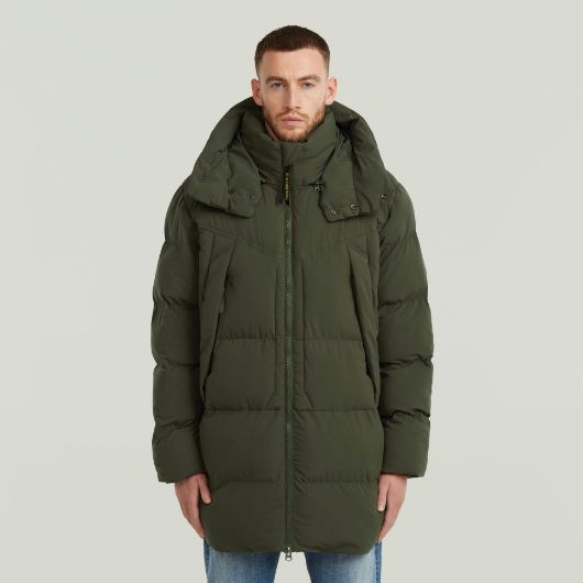 Show details for G-STAR MEN'S G- WHISTLER PADDED HOODED PARKA 2.0 JACKET IN ASFALT 1 - FanPoint Picture of G-STAR MEN'S G- WHISTLER PADDED HOODED PARKA 2.0 JACKET IN ASFALT 1