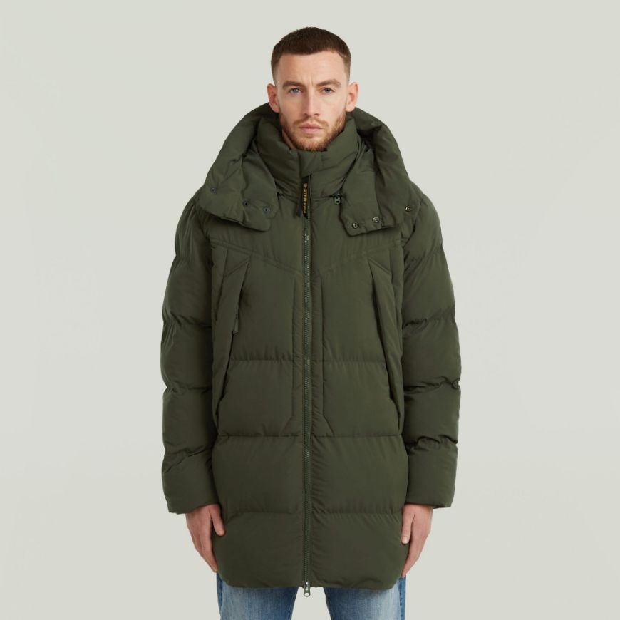 Снимка на G-STAR МЪЖКО ЯКЕ G- WHISTLER PADDED HOODED PARKA 2.0 JACKET В ASFALT