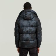 Picture of G-STAR MEN'S G- WHISTLER PADDED HOODED JACKET 2.0 IN INDIA INK FOREST CAMO 2
