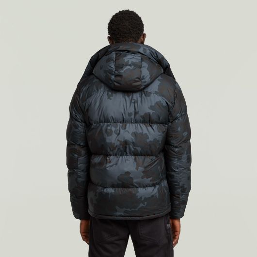 Show details for G-STAR MEN'S G- WHISTLER PADDED HOODED JACKET 2.0 IN INDIA INK FOREST CAMO 2 - FanPoint Picture of G-STAR MEN'S G- WHISTLER PADDED HOODED JACKET 2.0 IN INDIA INK FOREST CAMO 2