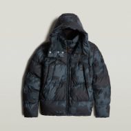 Picture of G-STAR MEN'S G- WHISTLER PADDED HOODED JACKET 2.0 IN INDIA INK FOREST CAMO 6