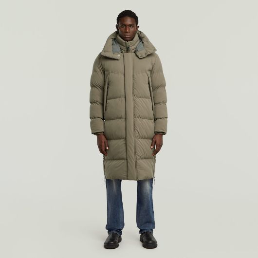 Show details for G-STAR MEN'S G- WHISTLER XL LONG BLANKET 2.0 JACKET IN BROWN 1 - FanPoint Picture of G-STAR MEN'S G- WHISTLER XL LONG BLANKET 2.0 JACKET IN BROWN 1