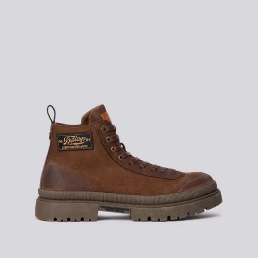 Show details for REPLAY MEN'S SANDTOWN MOUNT 2 BOOTS IN BROWN 1 - FanPoint Picture of REPLAY MEN'S SANDTOWN MOUNT 2 BOOTS IN BROWN 1
