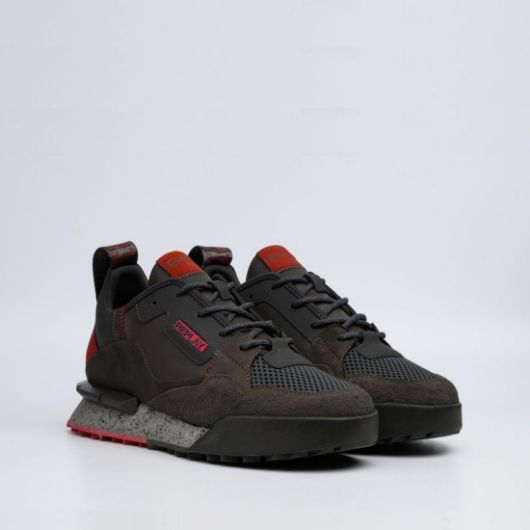 Show details for REPLAY MEN'S FIELD MELT 25 SNEAKERS IN GREY 2 - FanPoint Picture of REPLAY MEN'S FIELD MELT 25 SNEAKERS IN GREY 2