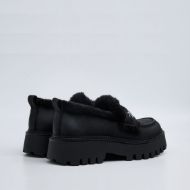 Снимка на REPLAY ДАМСКИ ОБУВКИ NUMB WARM PLATFORM LOAFERS В ЧЕРНО 3