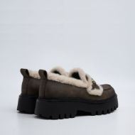 Снимка на REPLAY ДАМСКИ ОБУВКИ NUMB WARM PLATFORM LOAFERS В КАФЯВО 3