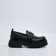 Снимка на REPLAY ДАМСКИ ОБУВКИ NUMB PADDED PLATFORM LOAFERS В ЧЕРНО 1