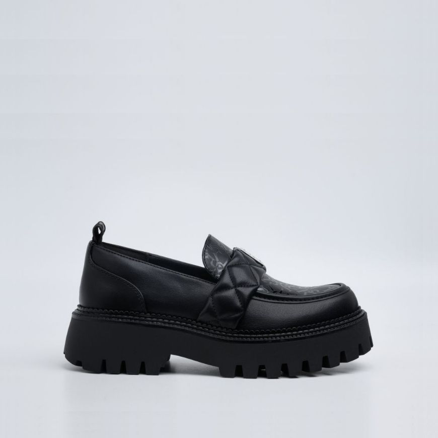 Снимка на REPLAY ДАМСКИ ОБУВКИ NUMB PADDED PLATFORM LOAFERS В ЧЕРНО