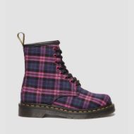 Снимка на DR. MARTENS ДАМСКИ БОТИ 1460 TARTAN LACE UP BOOTS В РОЗОВО КОМБИНАЦИЯ 1