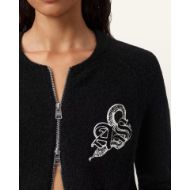 Picture of ALLSAINTS WOMEN'S JAQUELINE AS BOMBER JUMPER IN BLACK 3