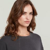 Снимка на G-STAR ДАМСКИ ТОП WASHED 3D MIX OVERSIZED В ЧЕРНО 3
