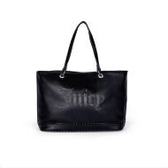 Picture of JUICY COUTURE WOMEN'S KIMBERLY LARGE SHOPPING BAG IN BLACK 1